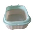 thumbnail image 4 of Caja de arena para gatos perfecl a Prueba de salpicaduras Gris, 4 of 7