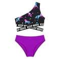 thumbnail image 3 of inhzoy Kids Girls 2PCs Hawaiian Swimsuit Bikini Beachwear Bathing Suit Purple Horse 14, 3 of 6