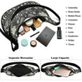 thumbnail image 3 of Casual Crossbody Purse for Women – Lightweight & Spacious, Gothic Aesthetic Map and Sunburst Print, Mystical Celestial Pattern, Durable Water-Resistant Purse, 3 of 5