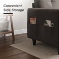 thumbnail image 5 of 53" Loveseat Sofa, Small Couches 2 Seater Couch for Living Room Comfy Modern Sofa for Bedroom Apartment Office, Brown, 5 of 6