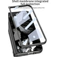 thumbnail image 2 of for Google Pixel 9 Pro Fold Case with Hinge Protection & Built-in Screen Protection Hard PC Ultra-Thin Slim Protective Scratch Resistant Non-Slip Shockproof Case, Silver, 2 of 8