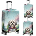 thumbnail image 2 of Happy Mother's Day Best Havanese Mom Ever Travel Luggage Cover Havanese Dog Lover Gifts Idea Suitcase Dust Protective Decor - 03002, 2 of 5