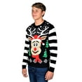 thumbnail image 5 of Kesis Women's Ugly Christmas Sweater, Long Sleeve Crew Neck Acrylic Holiday Pullover, L, 5 of 9