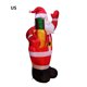 thumbnail image 4 of Muñeco Nieve Muñecas Gigante Dibujos Animados Inflable Con LED para Fiesta Jardín Navidad, 4 of 9