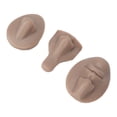 thumbnail image 3 of Silicone Nose Model Set, 3D Soft Practice Nose Model,  Soft Flexible Model Body Part Displays,   Nose  Flexible  Face Model For Jewelry Display Acupuncture Tea, 3 of 8