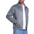 thumbnail image 4 of CHAQUETA CASUAL PARA HOMBRE INSPIRE CHIC, CON COLLAR Y CREMALLERA, ROPA DE EXTERIOR, CHAQUETA DE ANTE VINTAGE, TALLA 2XL, GRIS, 4 of 6