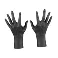 thumbnail image 4 of Maniquí manos anillos organizador soporte figuritas de mano manos humanas falsas soporte para presentación de joyería para dormitorio mesa decoración negro, 4 of 8