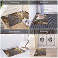 thumbnail image 6 of Uemuo Golden White Tiger Printed Door Mat Indoor Doormat 16"x24",Front Back Door Mats Non Slip Entrance Rugs,Inside Doormats for Entryway, 6 of 9