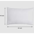 thumbnail image 2 of Decorative pillow cases Solid White SET OF 1, 2 of 3