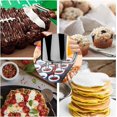 thumbnail image 6 of XIHAMA Stainless steel pancake batter dispenser – pouring funnel kitchen baking tool silver, 6 of 6