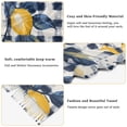 thumbnail image 5 of FORMRS Womens Scarf Winter Soft Long Big Warm Shawls Wrap Tassel Scarves, Beige Plaid Lemon, 5 of 9