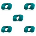 thumbnail image 3 of Monstrate Coche viaje aire vuelo inflable en forma de U almohada oficina siesta almuerzo descanso cuello 360 grados soporte cómodo cojín verde Type2 NO2 Monstrate CBP164587, 3 of 6