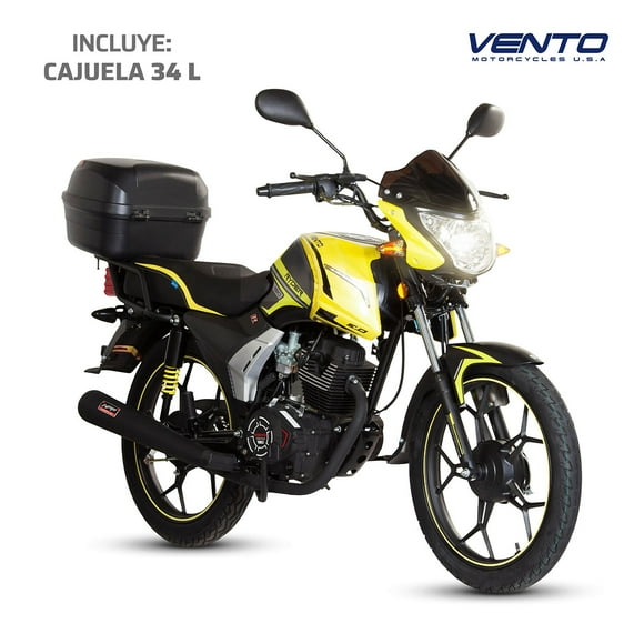 Motocicleta Urbana Vento Ryder 190 Amarillo 2026