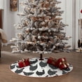 thumbnail image 4 of Sikiie Retro Rooster Nativity Christmas Tree Skirt, Jesus Christian Winter Holiday Tree Mat Decoration(30-48IN)36", 4 of 6