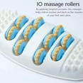 thumbnail image 3 of Foot Massager Roller for Plantar Fasciitis Relief, Dual Foot Acupressure Therapy for Pain Relief, Stress Relief and Improved Circulation, Portable Reflexology Tool for Home and Office, 3 of 8