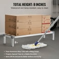 thumbnail image 3 of KFFKFF Aluminum Storage Stand, 48”x14” for Commercial Use, Elevated 8” for Optimal Storage, Durable All-Aluminum 1000 lbs Load Rack, Ideal for Restaurants, Kitchens, Garages, and Transport, 3 of 9