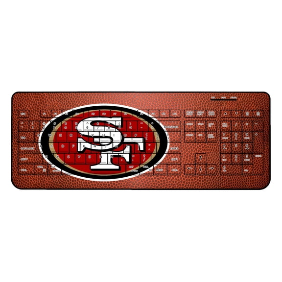 San Francisco 49ers Football Design Wireless Keyboard