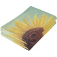thumbnail image 3 of GZHJMY Sunflower Soft Hand Towels, 2 Pcs Absorbent Bath Towel Decorative Fingertip Towels for Bathroom Gym Spa Hotel Beach Swimming Pool,14.4"x 28.3", 3 of 7