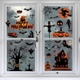 thumbnail image 1 of Autocollant Mural halloween, Autocollant Électrostatique pour grille de Fenêtre, 1 of 5