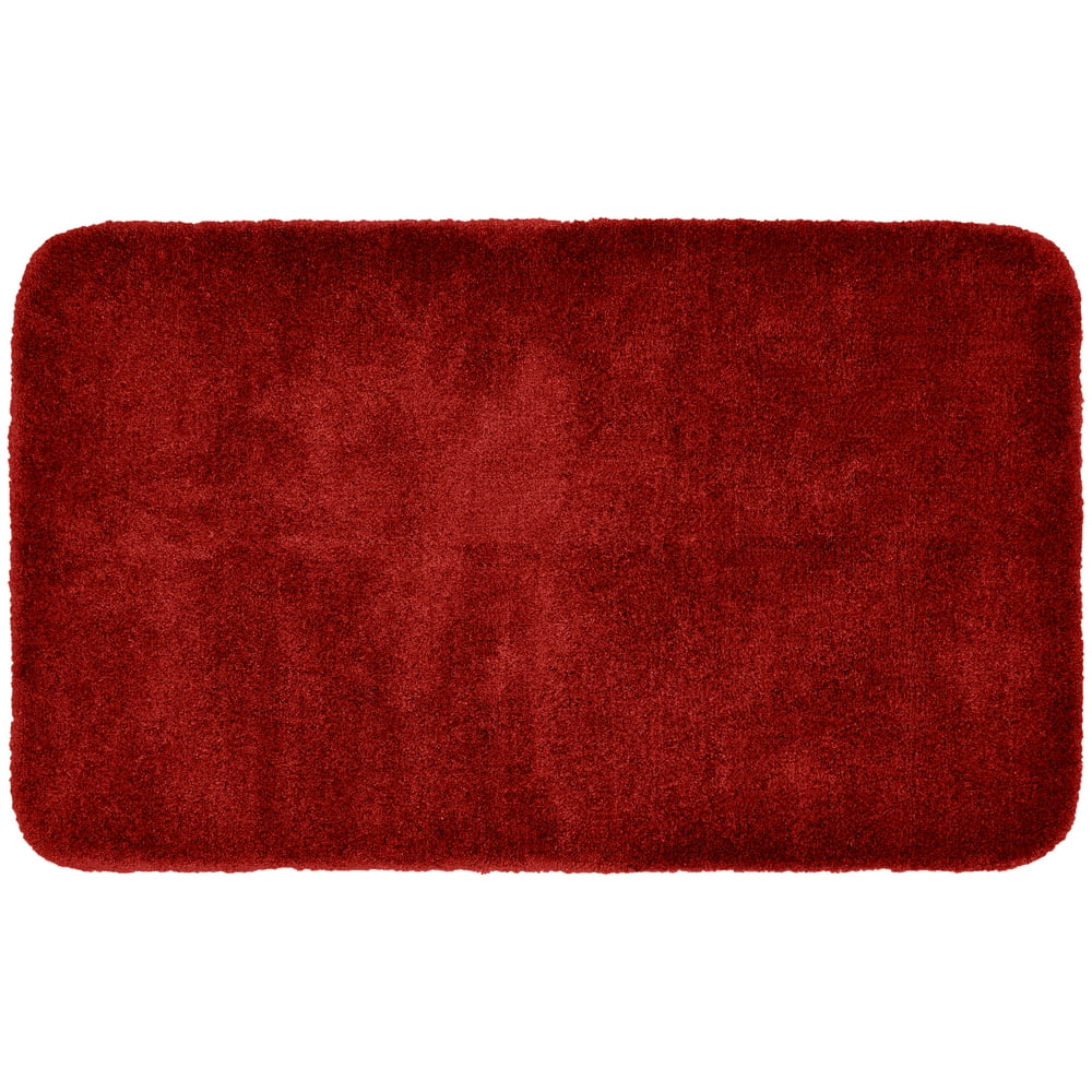 Garland Rug Finest Luxury Ultra Plush Washable Bath Rug Chili Pepper