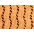 thumbnail image 1 of Ahgly Company Indoor Rectangle Abstract Orange Modern Area Rugs, 3' x 5', 1 of 4
