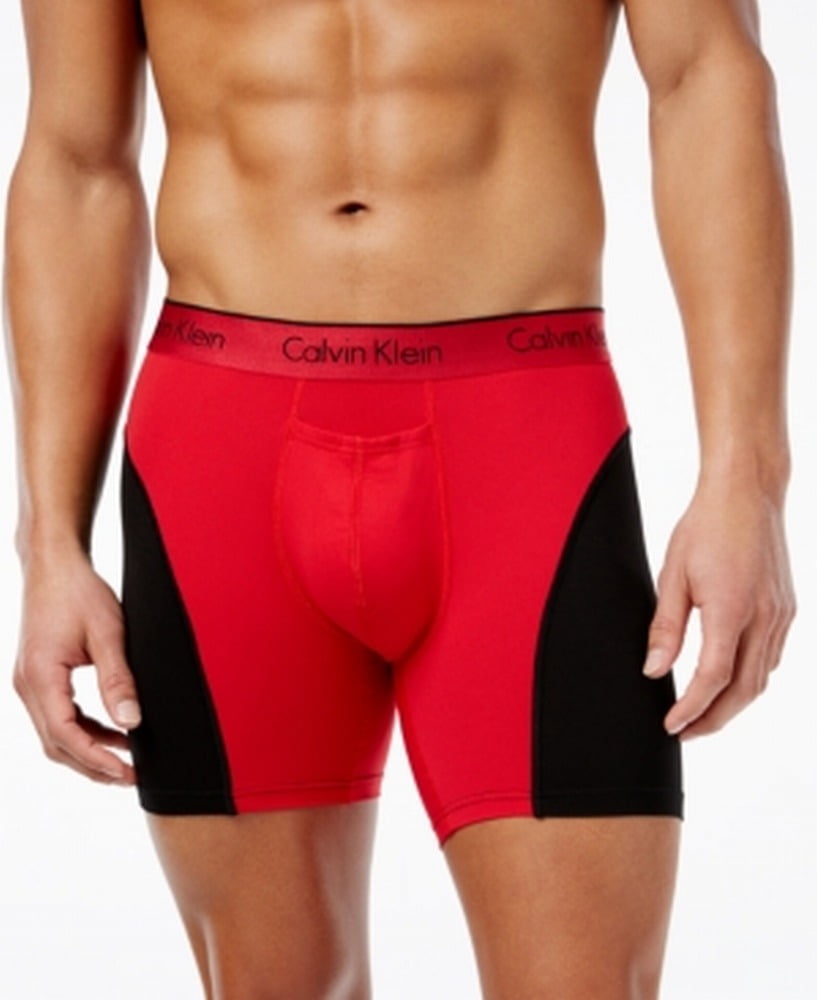 Calvin Klein - NEW Red Mens Size Small S Air FX Boxer Brief Underwear ...