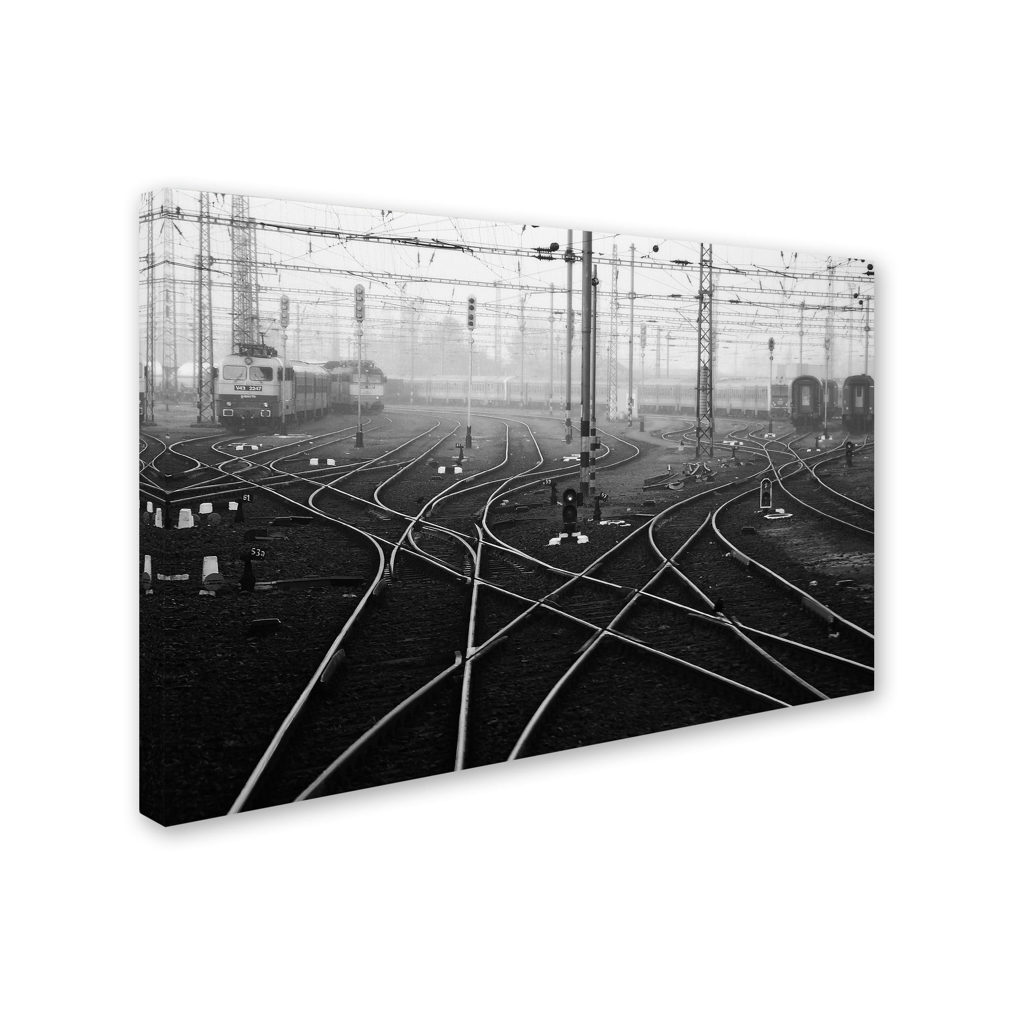 Nicoleta Gabor 'Im A November Passenger' Canvas Art