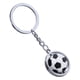 thumbnail image 1 of BRIGHTFUFU Balón de fútbol llavero de metal 3D deportes llavero bola giratoria llavero regalo de cumpleaños, 1 of 7