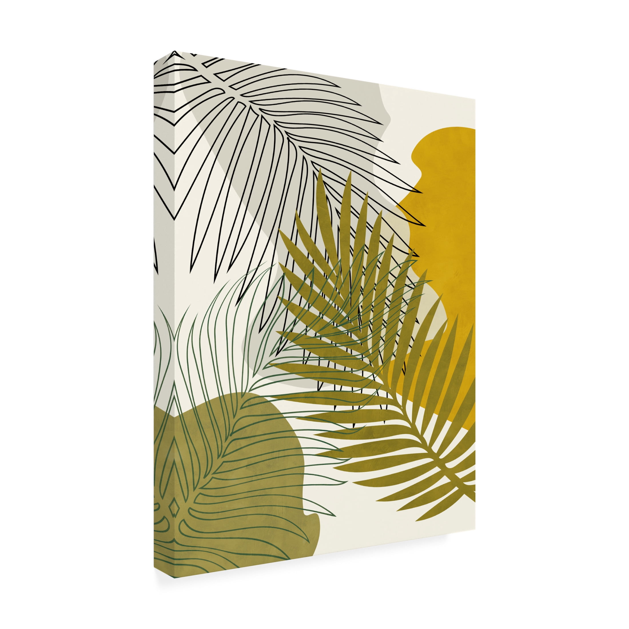 Trademark Fine Art Ana Rut Bre Bungle Jungle3 Canvas Wall Art
