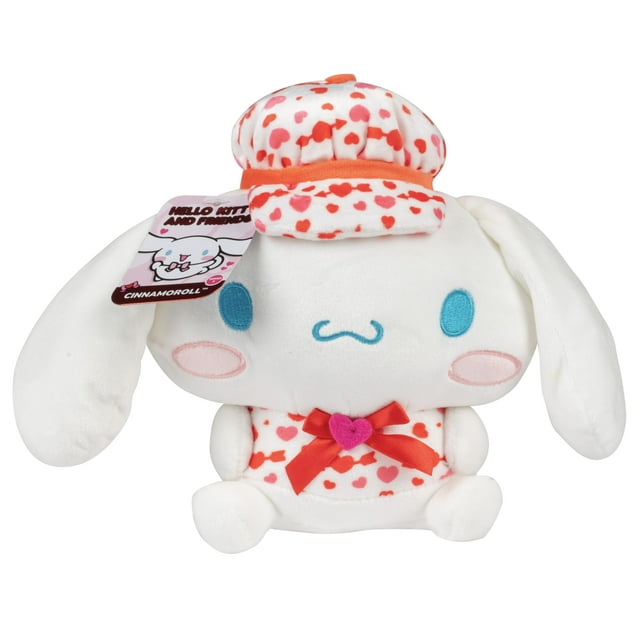 Peluche Jazwares Hello Kitty and Friends Cinnamoroll de 8 pulgadas