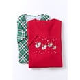 thumbnail image 6 of Dreams & Co. Plus Size 2-Pack Short-Sleeve Sleepshirt, 6 of 6
