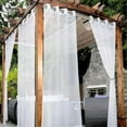 thumbnail image 6 of Waterproofs Voile Outdoor Curtains Transparents Patioes and Gazeboes Eyelet Curtains, 6 of 9