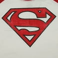 thumbnail image 2 of Superman Junior Women's Hi-Low Sleeveless Logo T-Shirt DC Comics (Large), 2 of 5
