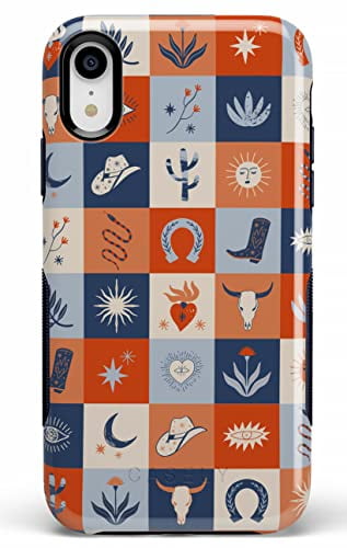 cow print phone case Casely iPhone 17 Pro Compatible with MagSafe Cowgirl Envy