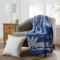 thumbnail image 2 of The Northwest Group  Memphis Tigers 50" x 60" Signature Raschel Plush Throw Blanket, 2 of 2