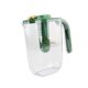 thumbnail image 4 of Jarra de agua con tapa y asa, fácil de limpiar, moderna, portátil, para té helado. Verde, 4 of 9
