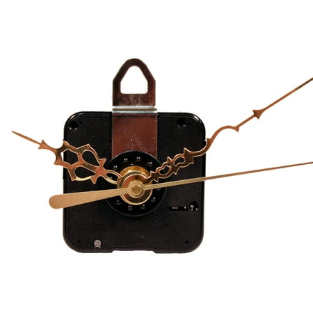 Smith Threaded Shaft Motor (Creative Hobbies Quartz Clock Motor Movement C91MQL 3 by 4 Inch Max Dial Thickness 15 by 16 Inch Threaded Shaft Length Complete)