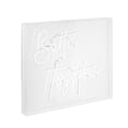 thumbnail image 2 of Better Together 23.63" X 20" Contemporary Glam Acrylic Box USB Operated LED Neon Light, White, 2 of 7