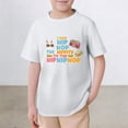 thumbnail image 2 of WERYOUNG Boy's T-Shirts Easter Short Sleeve Crewneck Kids Letter Print T Shirts Daily Wear Loose Fit Tee Shirts Outdoor Activities Breathable Cozy Children Top, 2 of 4