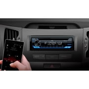 JVC KD-T710BT CD Single Din Car Stereo with High Power Amplifier, AM/FM Radio, Bluetooth Audio, USB, MP3 Player, Built for Smartphones