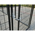thumbnail image 2 of omitree Modular Dog Kennel with Heavy Duty Welded Steel Panels and Pet Cover, 5' W x 10' L x 5.5' H, 2 of 14