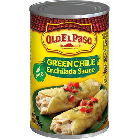 (3 Pack) Old El Paso Mild Green Chile Enchilada Sauce, 10 (Best Green Enchilada Sauce)