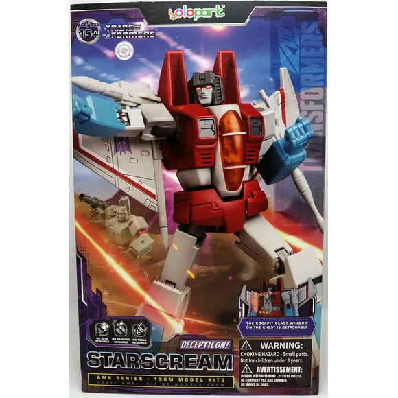 Transformers Generation 1 6 Inch Model Kit AMK Series - Starscream