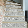 thumbnail image 6 of Stickers Stair Risers Vinyl Peel and Stick Removable Stair Decals PVC Staircase Decor Waterproof Personalized Self-Adhesive Stairway Steps DIY Decorations Stone Pattern, 6 of 9