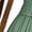#0205-Green, variant on Karight Womens Sleeveless V Neck Mini Dress Smocked Waist Ruffle Hem Casual Summer Dress with Textured Fabric