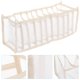 thumbnail image 1 of NUOLUX Caja Organizadora Beige Para Ropa Interior Con Múltiples Rejillas Ideal Para Calcetines Y Sujetadores, 1 of 5
