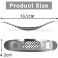 thumbnail image 2 of La prensa de ajo de acero inoxidable doblada multifuncional de 2 piezas se puede usar como abridor de botellas para utensilios de cocina para lavavajillas, súper resistente y duradero Sincero Electrónica, 2 of 5