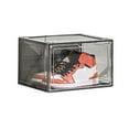 thumbnail image 5 of Joernso Clear Shoe Storage Box with Magnetic Door Large Capacity Stackable Transparent Dustproof Shoe Display Organizer Container, 5 of 8