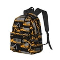 thumbnail image 6 of Wukai Yellow Excavator Versatile Backpack:Spacious,Organized,Comfortable,Ideal for Travel and Everyday Use with Multiple Pockets and Padded Straps, 6 of 8