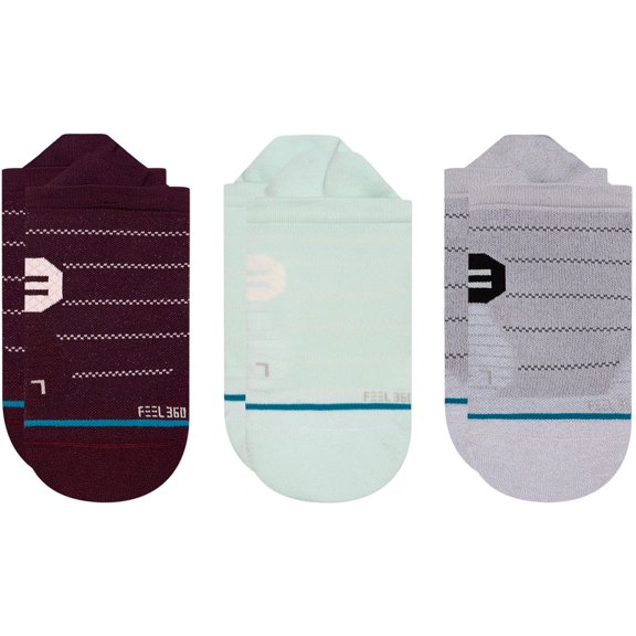 Stance Stance All Set Tab 3-Pack Socks for Women, Multi
